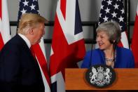 U.S. President Donald Trump visits Britain