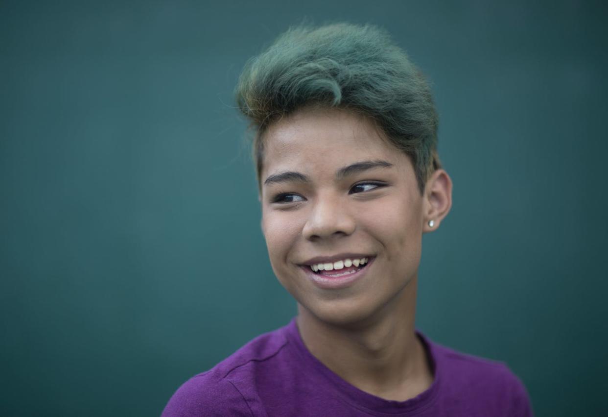 <span class="caption">Gender-affirming care and social support can help trans youth thrive.</span> <span class="attribution"><a class="link " href="https://www.gettyimages.com/detail/photo/transgender-teenager-portrait-royalty-free-image/679618077" rel="nofollow noopener" target="_blank" data-ylk="slk:Jonathan Kirn/The Image Bank via Getty Images;elm:context_link;itc:0;sec:content-canvas">Jonathan Kirn/The Image Bank via Getty Images</a></span>