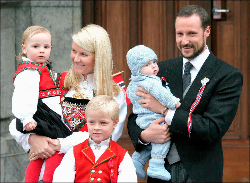 Haakon y Mette-Marit de Noruega