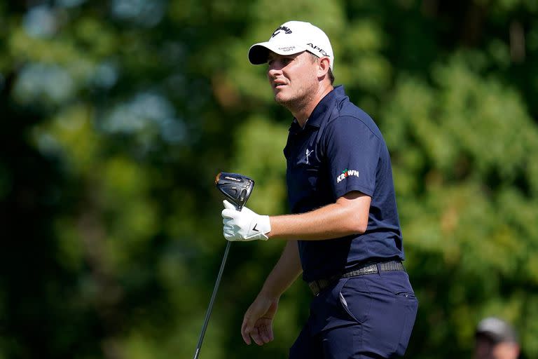 Emiliano Grillo, segundo en el 3M Open de Golf en Blaine, Minnesota.