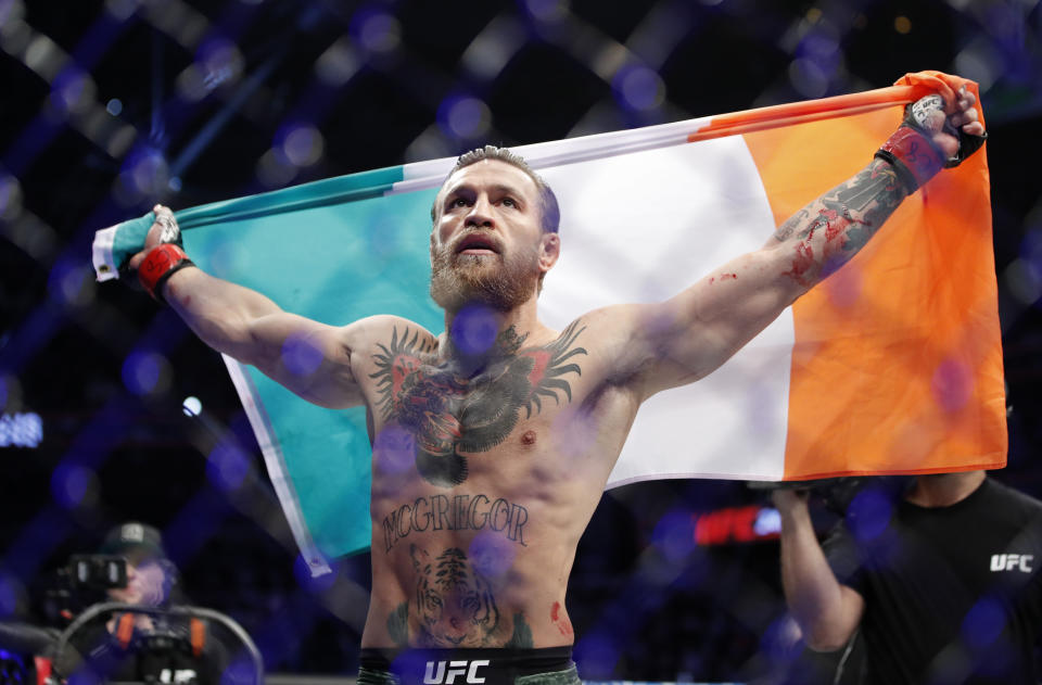 Could a Conor McGregor-Anderson Silva fight actually happen? (AP Photo/John Locher)