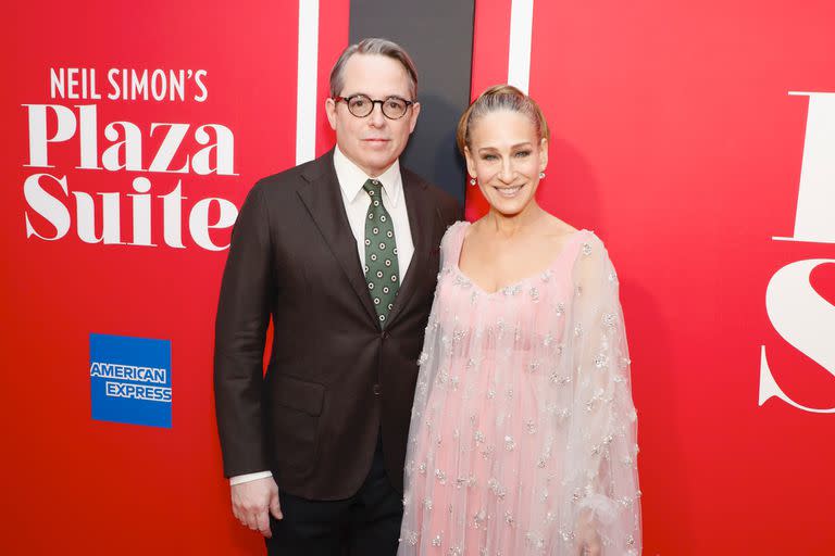 Sarah Jessica Parker _ Matthew BroderickPlaza Suite Broadway Opening, Hudson Theatre, New York, USA - 28 Mar 2022