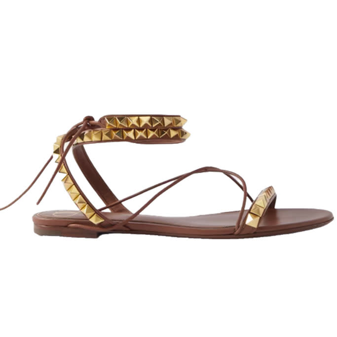 Valentino Garavani Rockstud No Limit leather sandals