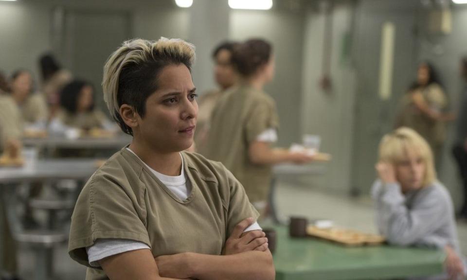 <p><strong>Drug-related crimes (presumably)</strong></p><p>She ran a trafficking operation.</p><p>She is played by Vicci Martinez.</p>