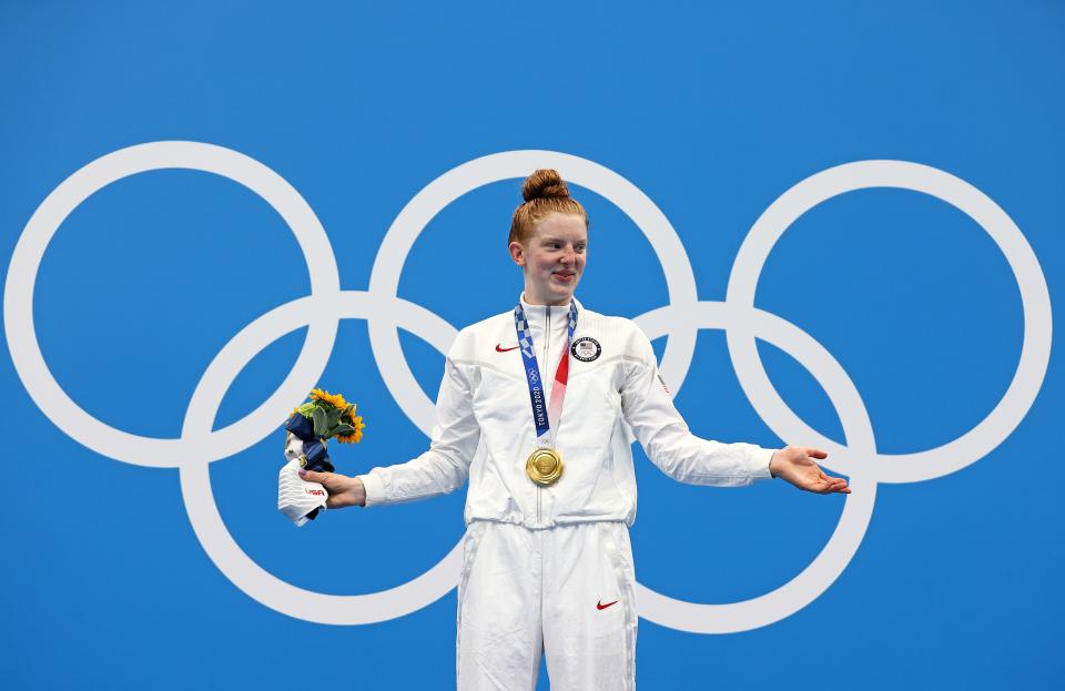 <h1 class="title">Swimming - Olympics: Day 4</h1><cite class="credit">Tom Pennington, Getty Images</cite>