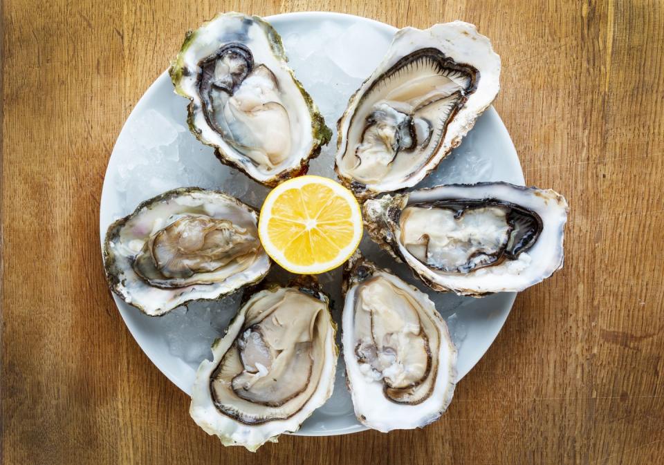 3) Oysters