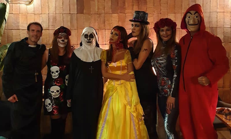 Nuestros famosos en Halloween