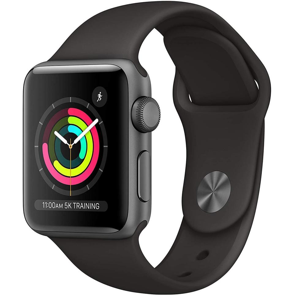 Apple Watch Series 3 (GPS, 38mm) - Space Gray Aluminum Case with Black Sport Band