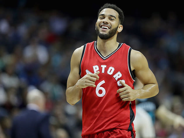 Cory Joseph finds the light. (Getty Images)