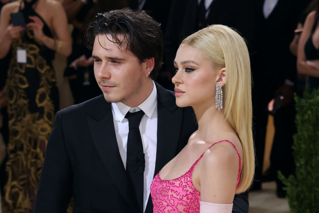 The first images of Nicola Peltz wedding dress have been revealed, pictured at the Met Gala in September 2021. (Getty Images)