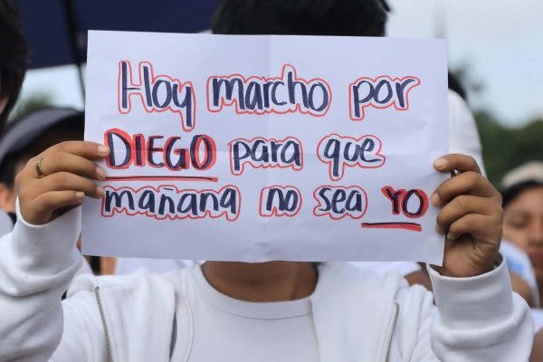 Marcha Diego Ignacio Paz