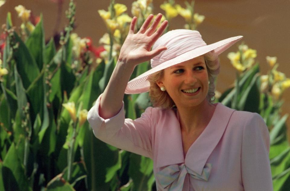 Foto de la princesa Diana de Gales tomada el 27 de enero de 1988. Foto: Patrick Riviere / AFP