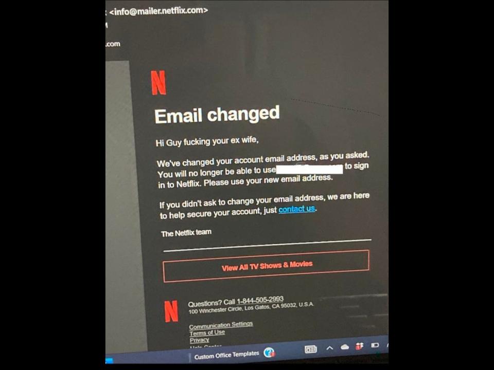 Man finds out his estranged wife is cheating on him through shared Netflix account (Reddit)