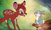 <p>Bambi (1942). Bambi's best friend Thumper takes the prize for the cutest bunny on film. The cartoon favourite teaches Bambi a few tricks in the forrest and is a loyal companion after Bambi's mother passes away.</p>