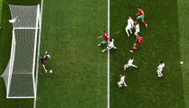 Soccer Football - World Cup - Group B - Portugal vs Morocco - Luzhniki Stadium, Moscow, Russia - June 20, 2018 Portugal's Rui Patricio makes a save REUTERS/Carl Recine