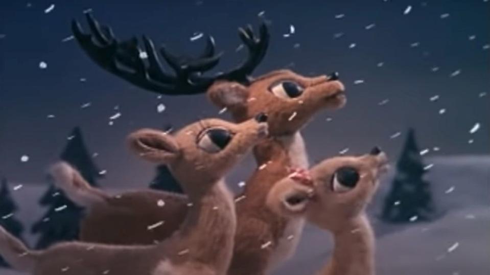 Rudolph the Red-Nosed Reindeer. 