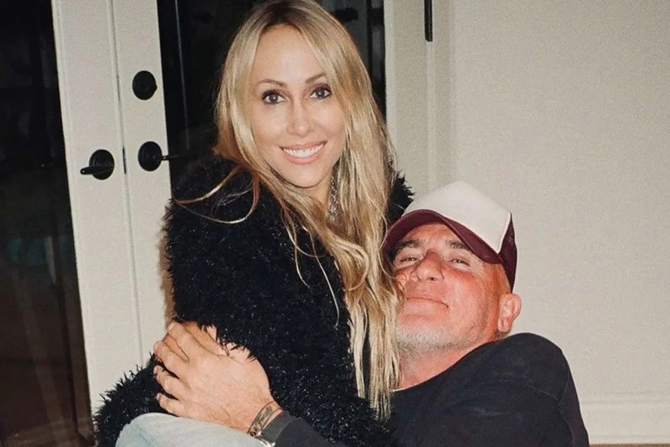 <p>Instagram/tishcyrus</p> Tish Cyrus and Dominic Purcell