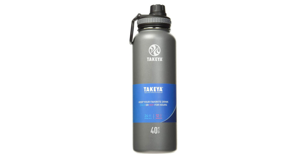 Takeya Originals Vacuum-Insulated Stainless-Steel Water Bottle (Photo: Amazon)