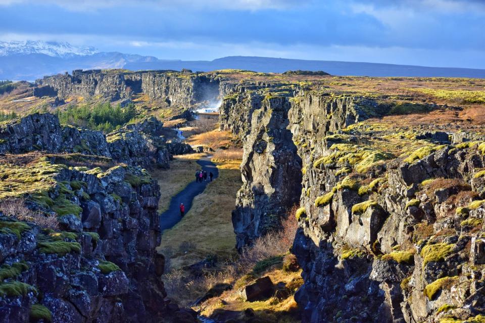 Thingvellir is one of Iceland’s three Unesco-listed sites (Getty Images/iStockphoto)
