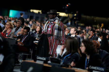 Participants take part in plenary session during COP24 UN Climate Change Conference 2018 in Katowice, Poland December 13, 2018. REUTERS/Kacper Pempel