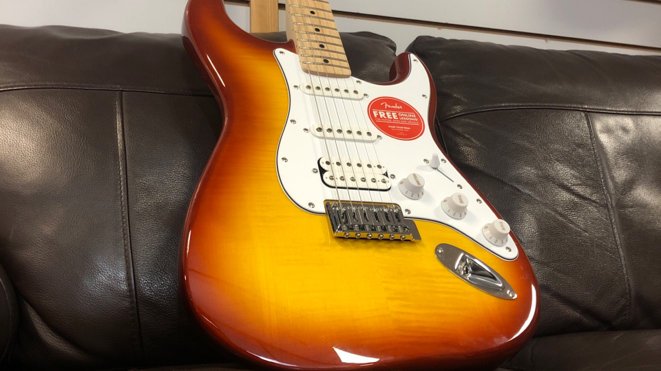 Squier Affinity Stratocaster FMT HSS review