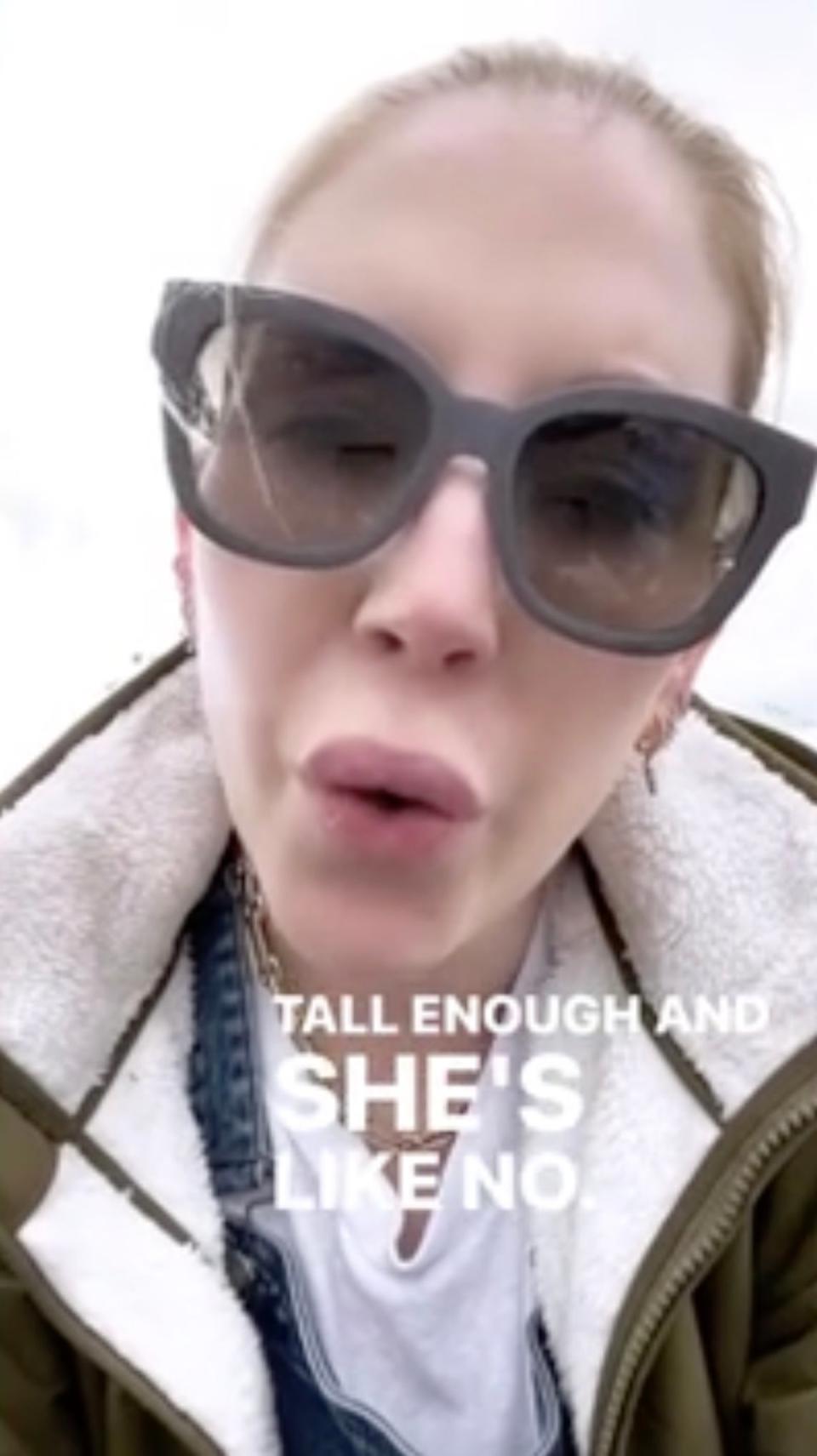 Ryan shared details on the unfortunate encounter on Instagram Stories (Katherine Ryan/Instagram)