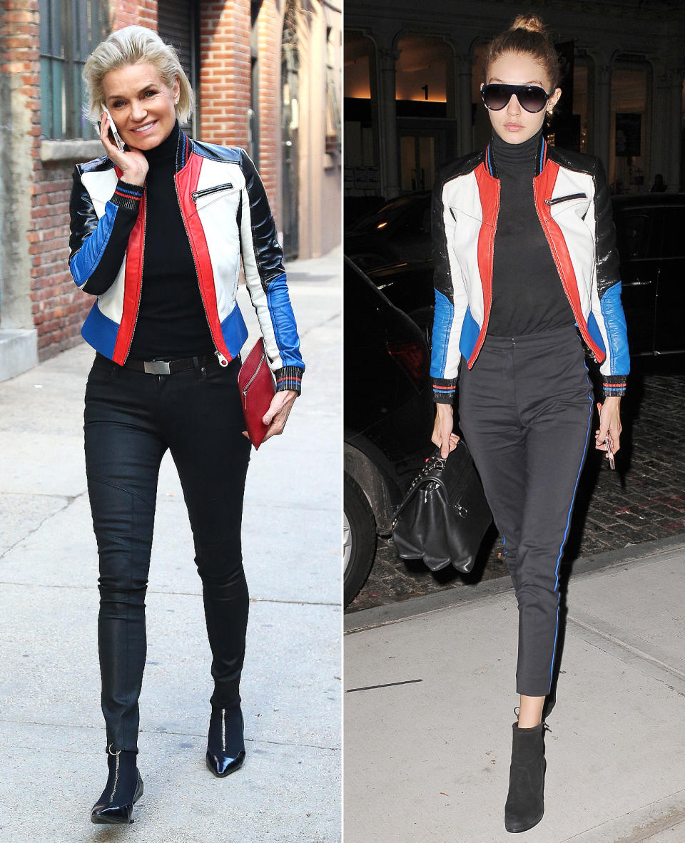 YOLANDA HADID VS. GIGI HADID