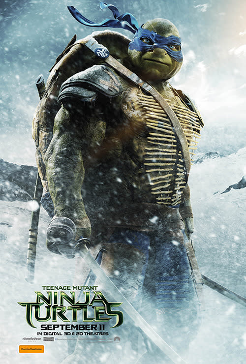 'TEENAGE MUTANT NINJA TURTLES' CHARACTER POSTERS