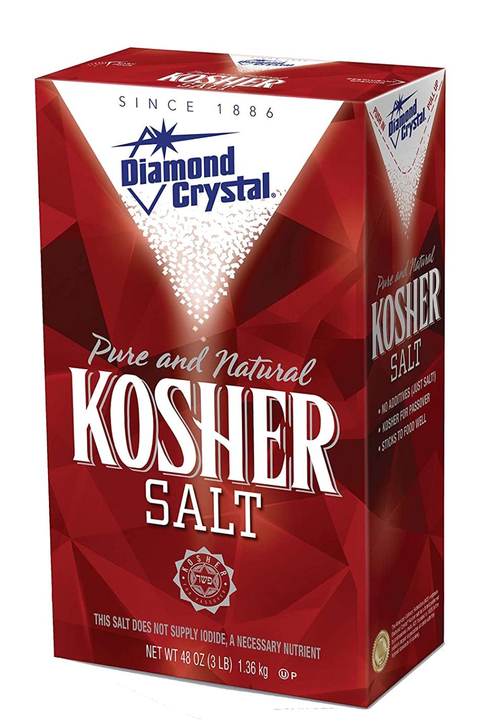 how to clean cast iron diamond crystal kosher salt