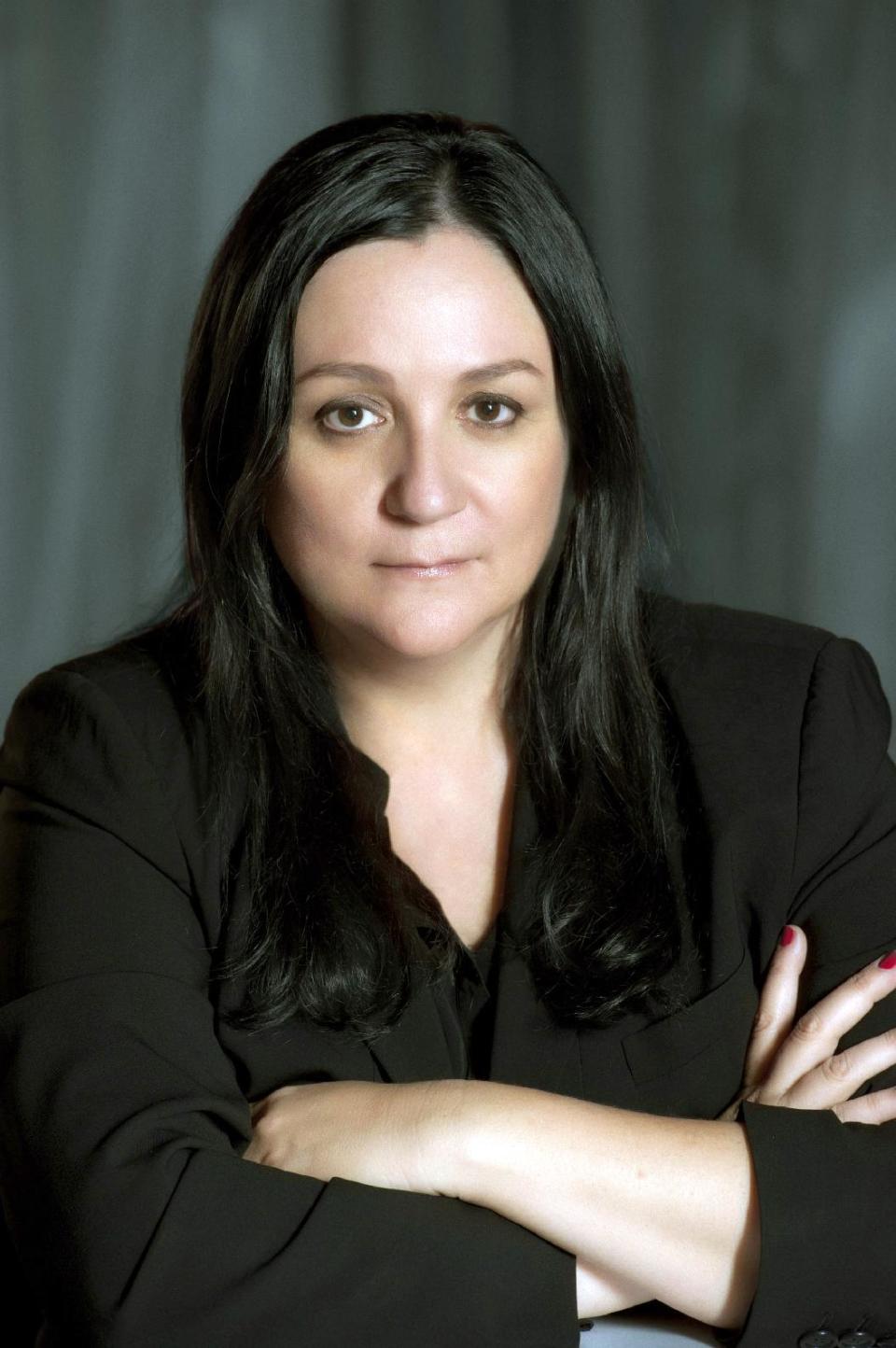 In this undated image released by The CW, fashion publicist Kelly Cutrone, a judge on the reality competition series, "America's Next Top Model," is shown. (AP Photo/The CW, Walter Sassard)