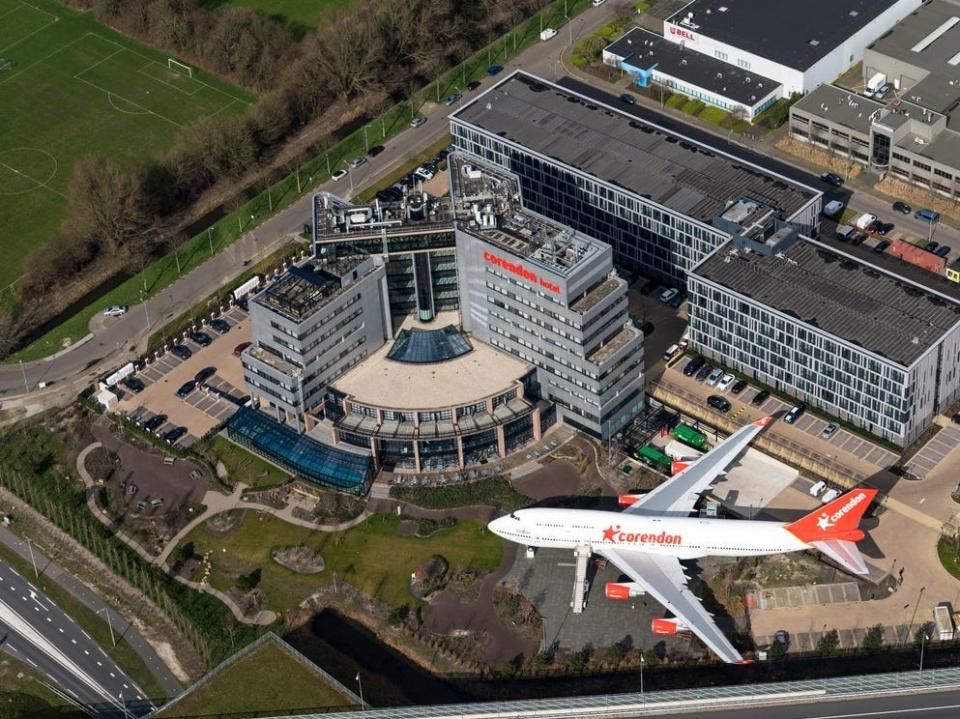 Corendon 747 in Amsterdam.