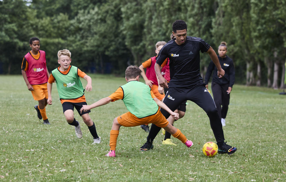 Bellingham, 20, knows the importance of grassroots football 