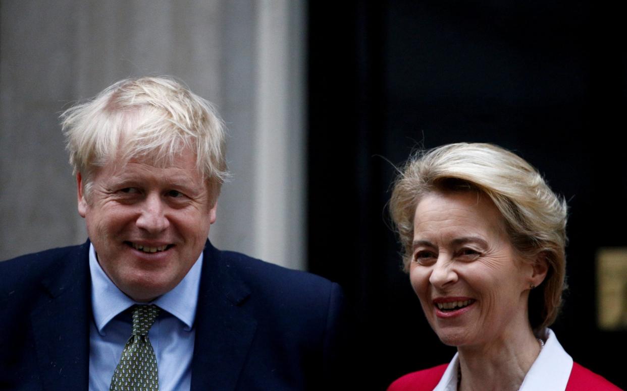 Boris Johnson and Ursula von der Leyen are under pressure to find a deal that has eluded negotiators since March. - Reuters