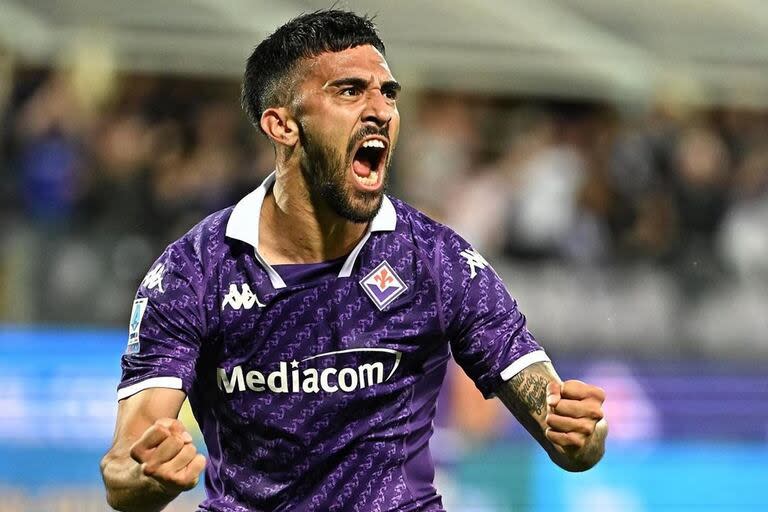 Nicolás González, jugador del Fiorentina