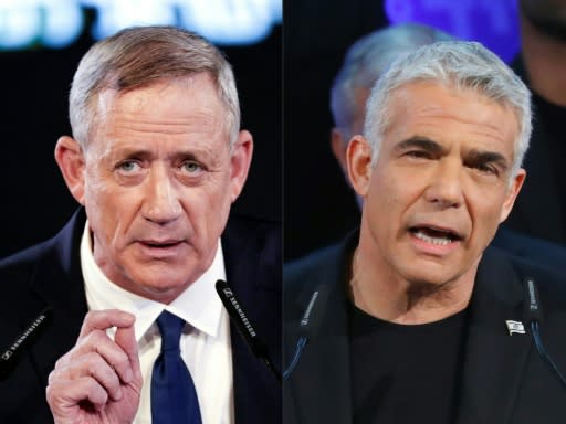 Analysts say a new alliance between veteran Israeli Prime Minister Benjamin Netanyahu's main challengers -- former military chief Benny Gantz and journalist turned politician Yair Lapid -- will at minimum shake up the campaign for the April 9 vote