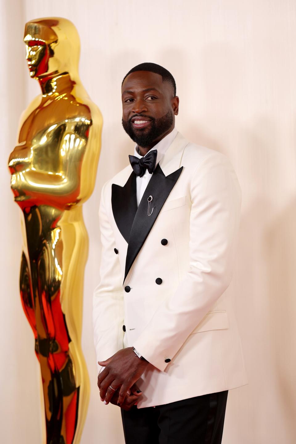 HOLLYWOOD, CALIFORNIA - MARCH 10: Dwyane Wade attend the 96th Annual Academy Awards on March 10, 2024 in Hollywood, California. (Photo by Mike Coppola/Getty Images)