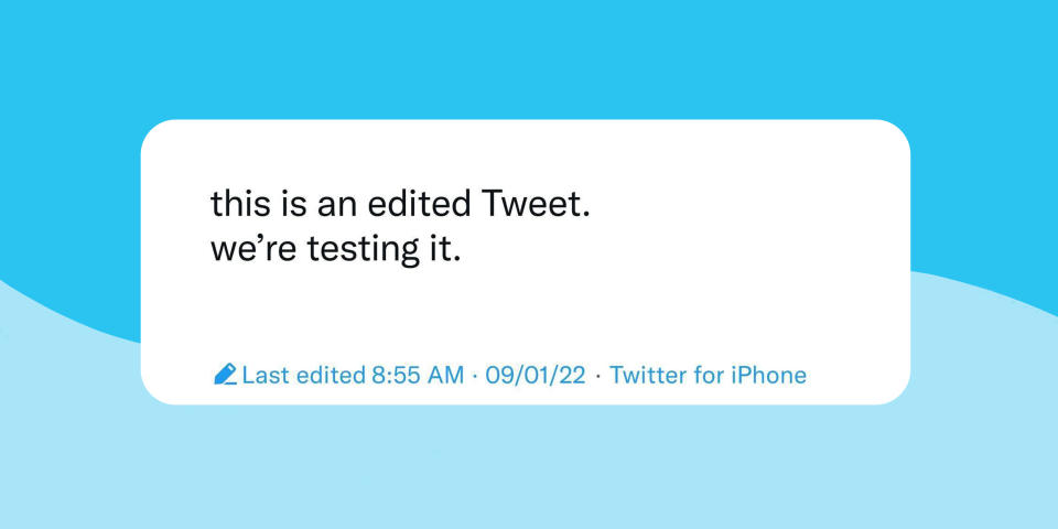 An example of what at edited tweet could look like. (Twitter)