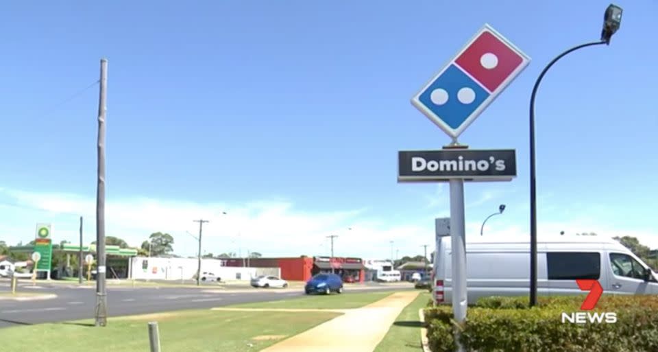 One Domino's outlet is refusing to deliver pizzas at night. Source: 7 News