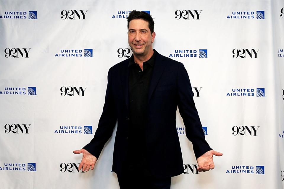 david schwimmer pictured in 2022