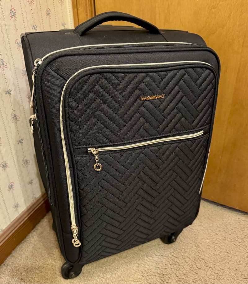 BAGSMART Softside Expandable Lightweight Suitcases