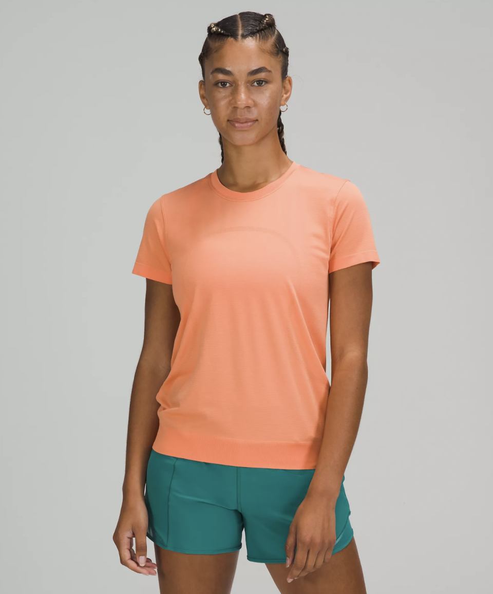 Swiftly Breathe Short Sleeve (Photo via Lululemon)