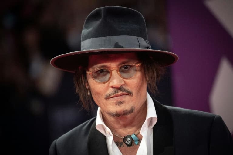 L'acteur américain Johnny Depp au 47e festival du cinéma américain de Deauville, le 5 mars 2021 - LOIC VENANCE © 2019 AFP