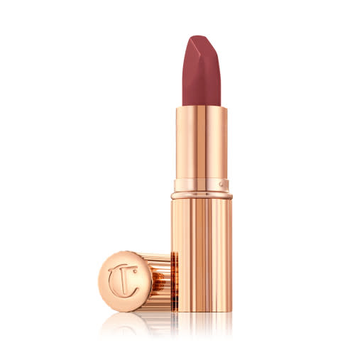 Charlotte Tilbury Matte Revolution Lipstick in shade Pillow Talk Medium [Photo via Charlotte Tilbury]