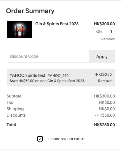 香港Gin & Spirits Fest 2023多款烈酒集合！Yahoo獨家$50門票優惠碼 包6個代幣+酒杯