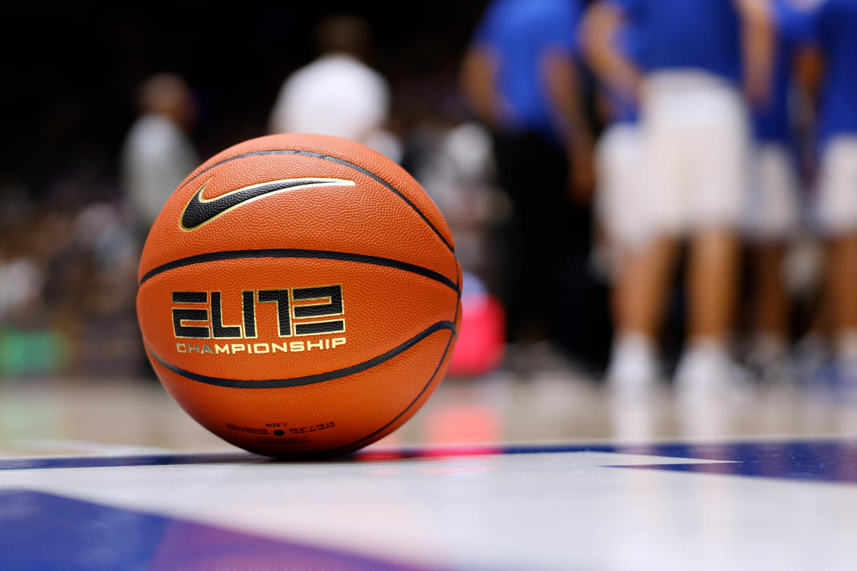 Grinnell shot 40-of-111 from the field as a team Thursday, with every attempt coming from beyond the arc. (Lance King/Getty Images)