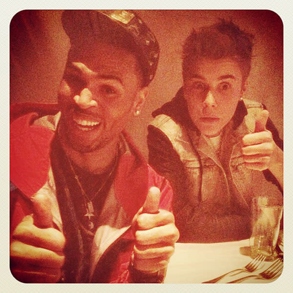 Justin Bieber & Chris Brown’s Bro Date After The Billboard Awards