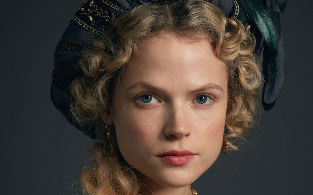 Gabriella Wilde as Caroline Penvenen in Poldark - WARNING: Use of this copyright image is subject to the terms of use of BBC Pictures' Digital Picture