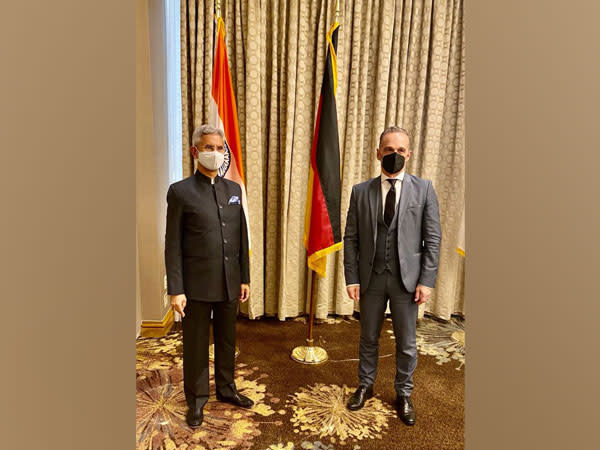 External Affairs Minister S Jaishankar and his German counterpart Heiko Mass