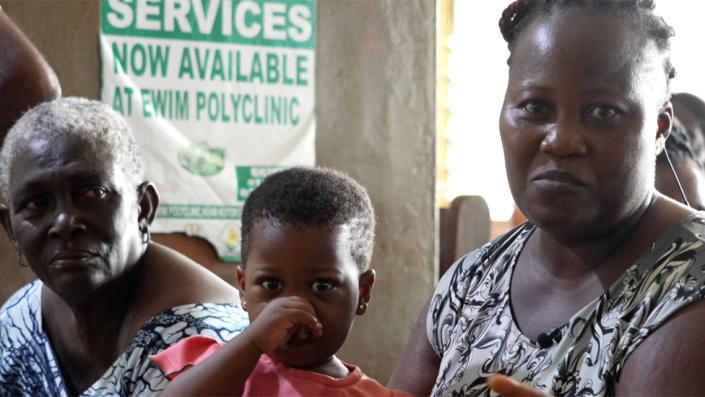 Patients wait to be seen