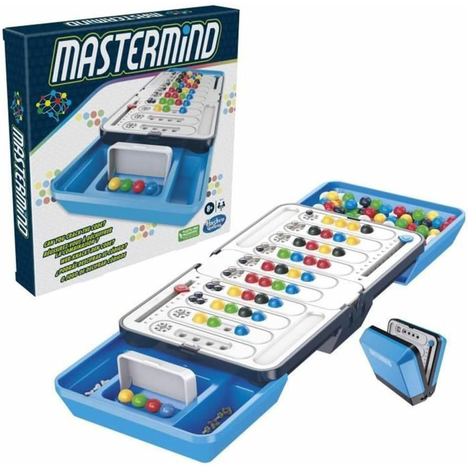 Mastermind Board Game for Families and Kids | The Classic Code Cracking Game | Ages 8+ | 2 Players | Family Board Games | Family Games. (Photo: Amazon SG)